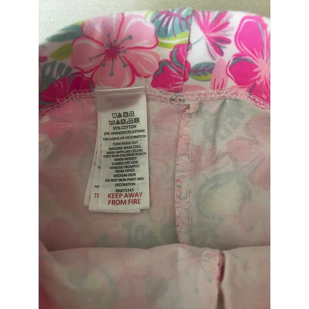 Tommy Bahama Short Set Size 5 -6 Floral Graphic